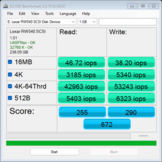 Sandisk Express: IOPS değerleri
