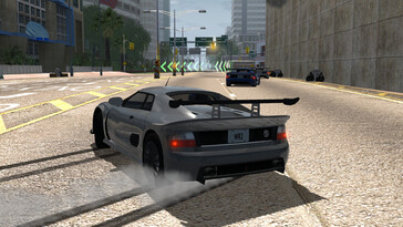Resimdeki: World Racing 2 - Champion Edition'dan bir oynanış ekran görüntüsü.