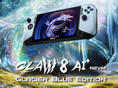 Glacier Blue Edition, MSI'ın şimdiye kadarki ikinci Claw 8 AI+ yenilemesi.