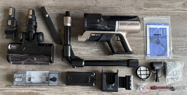 Proscenic P20 OnePass'in teslimat kapsamı