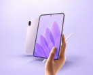 Oppo Pad Mini Matte Display Edition, bir ekran kalemiyle birlikte önden ve arkadan gösteriliyor
