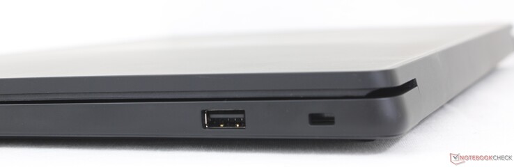 Sağ tarafta: USB-A 2.0, Kensington kilidi