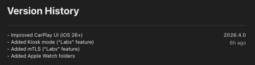 Ev Asistanı uygulamasının iOS için 2026.4.0 sürümüne ilişkin sürüm notları