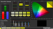 CalMAN: Color saturation