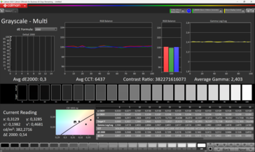 Graustufen kalibre edildi