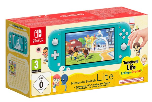 Yeni Nintendo Switch Lite paketi, Ekim ayı sonunda Avrupa'da satışa sunulacak.