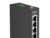 DIS-100E-05 dört Hızlı Ethernet bağlantı noktası sunar