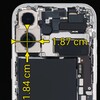 iPhone 17'nin ana kamera modülünün boyutu