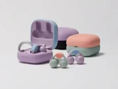 Sony, LinkBuds Clip'i çeşitli renkli yüzeylerle satacak. (Resim kaynağı: The Walkman Blog üzerinden Blibli)