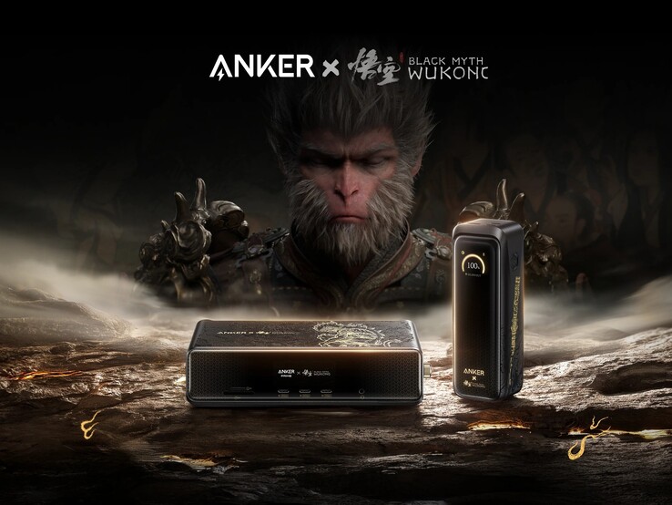 Anker × Black Myth: Wukong koleksiyonu, güç bankaları ve yerleştirme istasyonlarını kapsıyor. (Resim kaynağı: Anker)