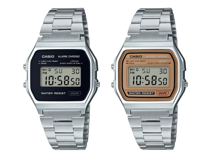 Casio Vintage A158WEA-1 ve A158WEA-9 saatleri