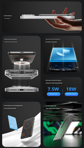 5,000mAh güç bankasının öne çıkan özellikleri (makine çevirisi)