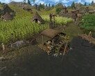 Dawn of Man'deki çeşitli karakterleri gösteren bir görüntü.