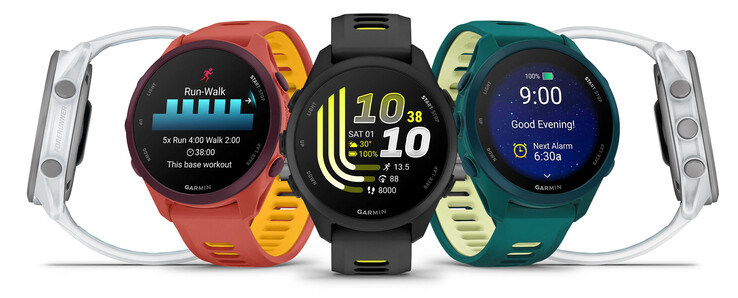Garmin, Forerunner 170'i dört renk seçeneğiyle sunuyor.