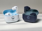 Motorola'nın yeni kulaklıkları, Moto Buds 2 Plus (resimde) ve Moto Buds 2'ye katılacak.