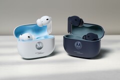 Motorola'nın yeni kulaklıkları, Moto Buds 2 Plus (resimde) ve Moto Buds 2'ye katılacak.