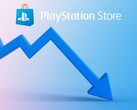 PlayStation Store fiyatlarındaki düşüşü gösteren grafik