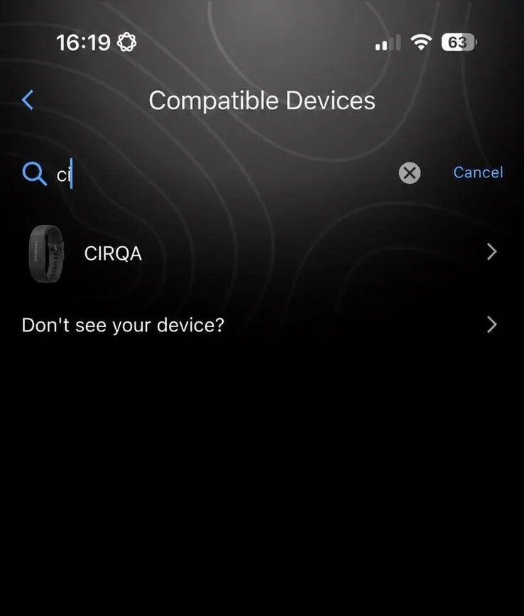 Görünüşe göre Garmin CIRQA bu şekilde tanıtıldı.