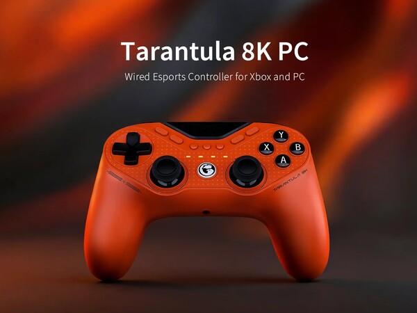 GameSir Tarantula 8K PC'de titreşim motoru yoktur.