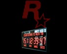 Rockstar Games logosu ve GTA 6 çıkış tarihi için geri sayan saat