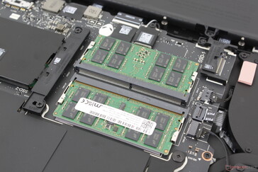 Erişilebilir 2x DDR5 SODIMM yuvası