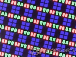 Minimum grenlilik ile net RGB alt pikselleri