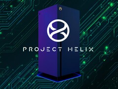 Project Helix Xbox konsolunun taslak görüntüsü gösterilmiştir