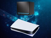 PS5 konsolunun üzerinde görülen Steam Machine