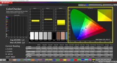 CalMAN ColorChecker kalibre edildi