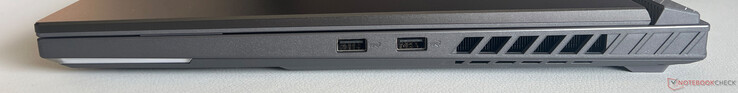 Sağ: 2x USB-A 3.2 Gen.2 (10 GBit/s)