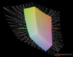 vs. Adobe RGB: %41 kapsama alanı