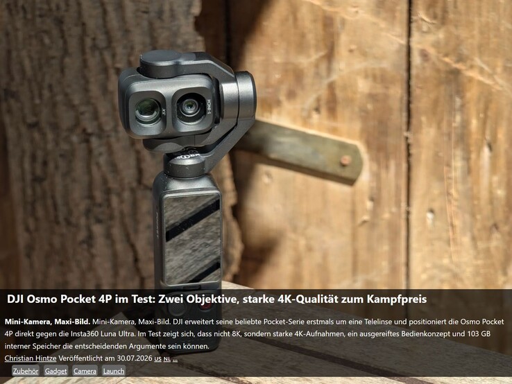 DJI Osmo Pocket 4P incelememiz