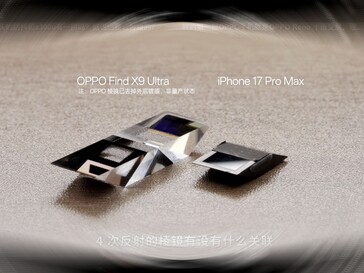 IPhone 17 Pro'nun 4x periskop zoom kamerası burada küçük görünüyor.