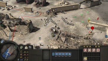 Resim: Company of Heroes oyunundan bir ekran görüntüsü.