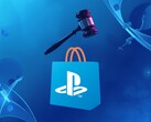 PlayStation Store logosu tokmağın altında gösteriliyor