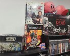 Resimlerle gösterilen bir PlayStation oyunları koleksiyonu