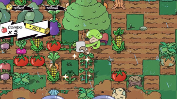Görselde: Super Farming Boy'dan bir oynanış ekran görüntüsü.