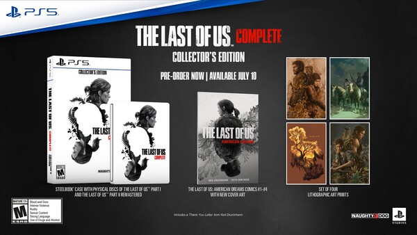 PlayStation, 2025 yılında PS5 için The Last of Us Complete'i piyasaya sürdü.