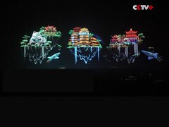Sichuan drone gösterisi