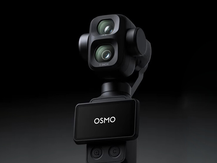 Osmo Pocket 4P, 3x telefoto kameraya ve 1 inçlik bir birincil lense sahiptir.
