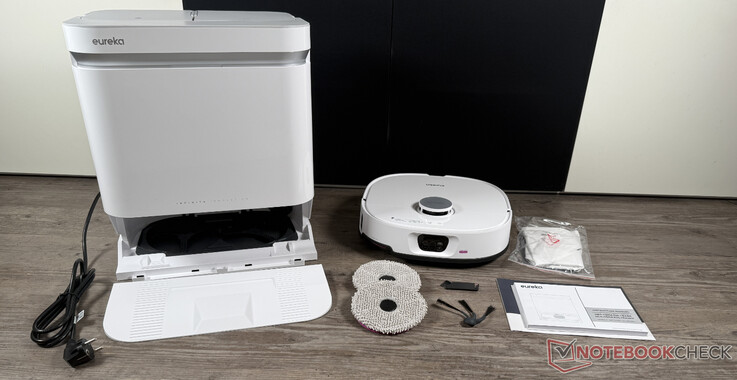 Eureka J15 Max Ultra'nın teslimat kapsamı yönetilebilir.