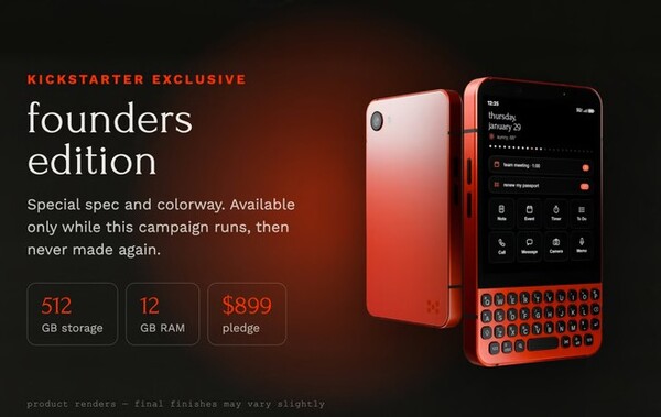 Minimal Phone 2 Founders Edition, daha fazla RAM'e ve özel bir renge sahiptir.