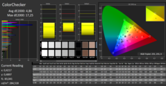 CalMAN - ColorChecker (calibrated)