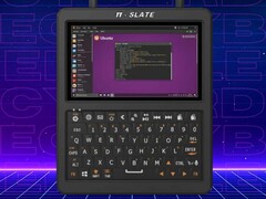 Pi Slate'in bataryası, klavyesi ve dokunmatik ekranı var