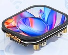 Kompakt HMI ekranı, özel bir akıllı saat için temel platform görevi görebilir.