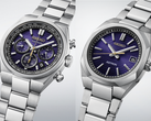 Resimde yeni Seiko Astron HAC003J (sağda) ve HAD003J (solda) modelleri görülüyor.