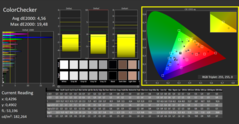 CalMAN - ColorChecker (kalibre edilmiş)