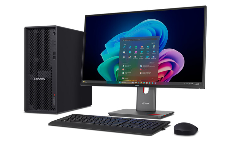 ThinkStation P4, sıvı soğutma ve 1.100 W'a kadar bir PSU kullanır.