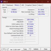 CPU-Z Bellek