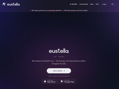 Eustella'nın tarayıcı sürümü.